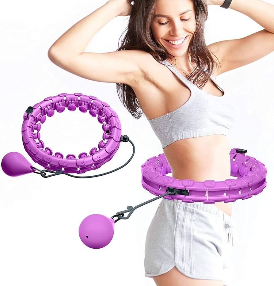 Fitness Hula Hoop with Weighted Ball